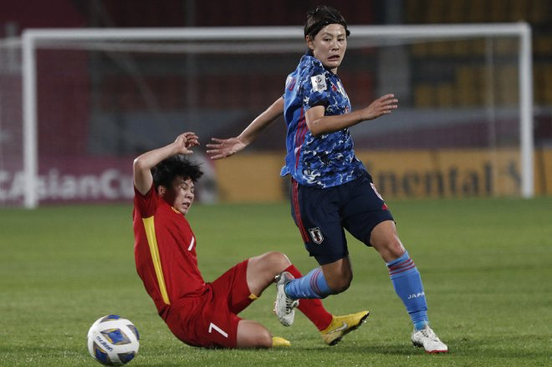 Thi đấu kiên cường, đội tuyển nữ Việt Nam vẫn thua đậm Nhật Bản 0-3