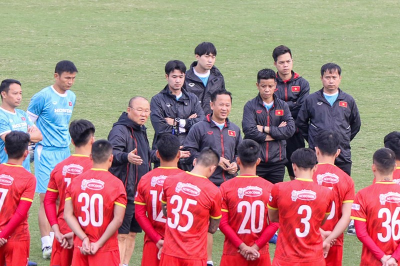 Trọng Hoàng trở lại đội tuyển Việt Nam chuẩn bị AFF Cup