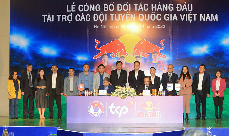 Các đội tuyển Việt Nam có thêm nhà tài trợ hàng đầu từ tháng 2-2023
