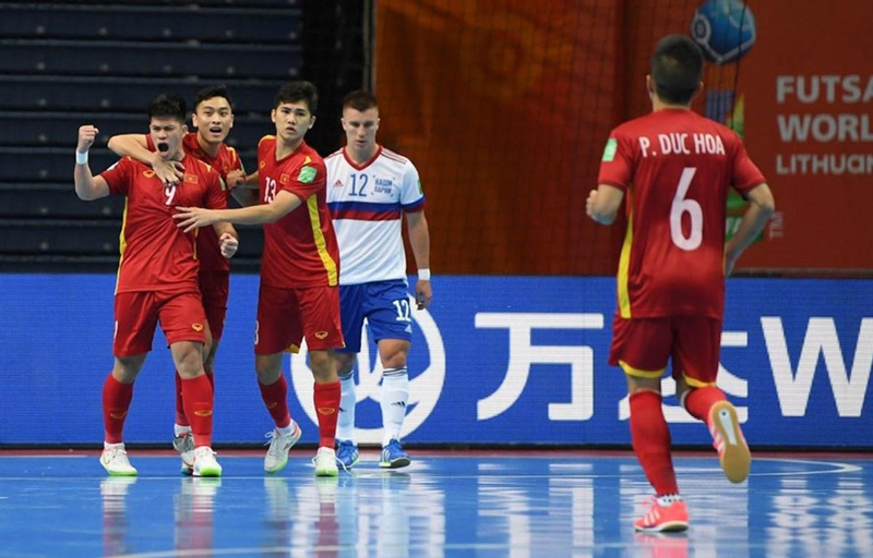 Đội tuyển futsal Việt Nam cùng bảng Australia tại giải Đông Nam Á 2022