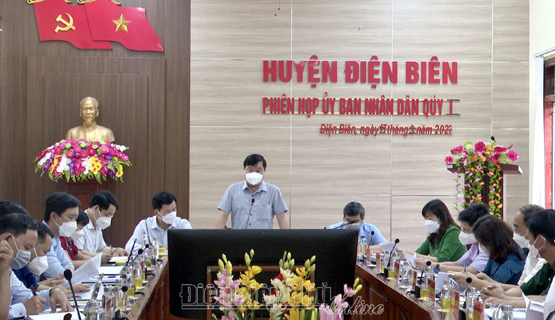 Huyện Điện Biên triển khai nhiệm vụ quý II năm 2022