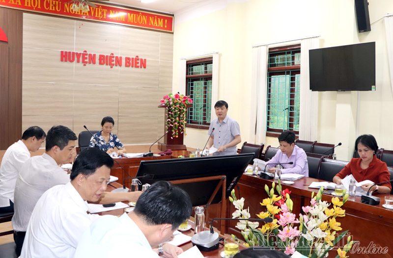 Huyện Điện Biên cần đẩy nhanh tiến độ giải ngân, quyết toán các dự án hoàn thành