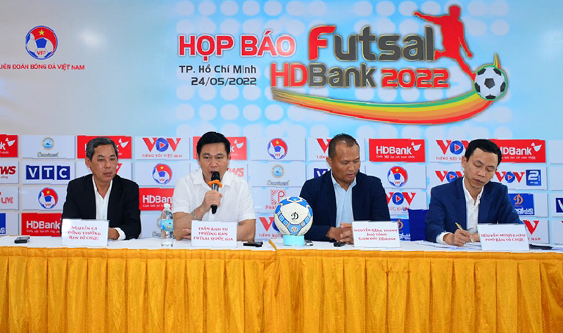 11 đội tham dự Giải futsal HDBank vô địch quốc gia 2022