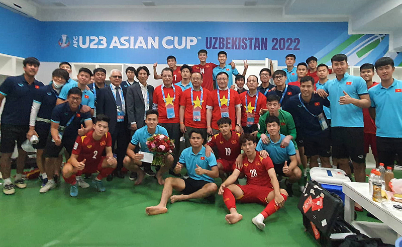 U23 Việt Nam nhận thưởng 1,3 tỷ đồng sau vòng bảng U23 châu Á