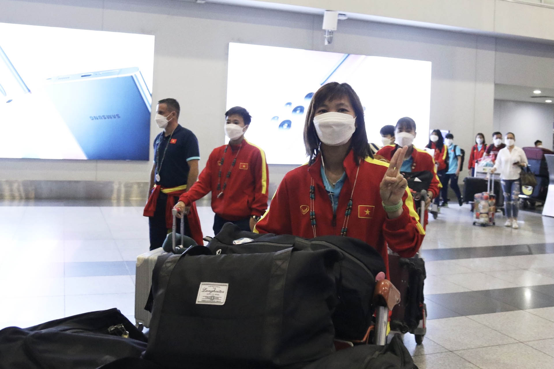 Đội tuyển nữ Việt Nam tới Philippines, bắt đầu hành trình tại Giải vô địch Đông Nam Á