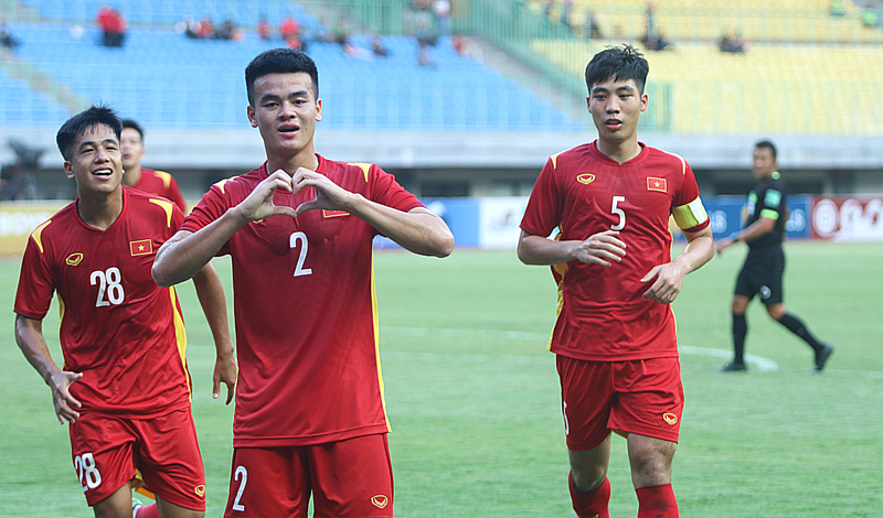 U19 Việt Nam thắng áp đảo U19 Brunei