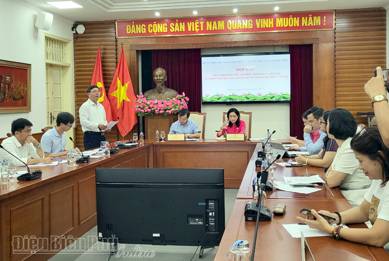 Họp báo Ngày hội giao lưu văn hóa, thể thao và du lịch vùng biên giới Việt Nam - Lào lần thứ III 
