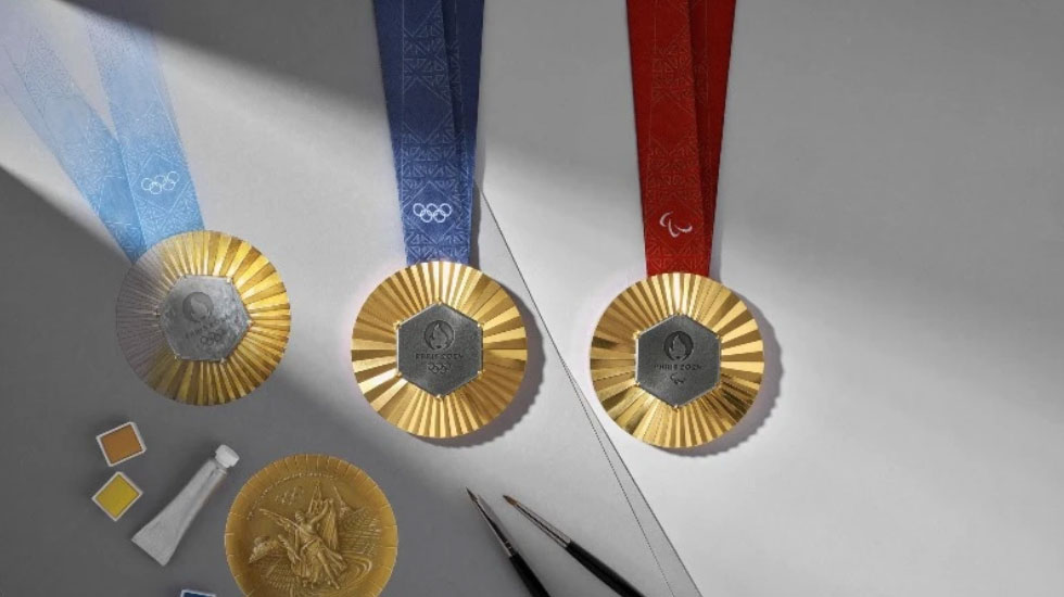 Huy chương Olympic và Paralympic 2024 làm từ mảnh ghép của tháp Eiffel