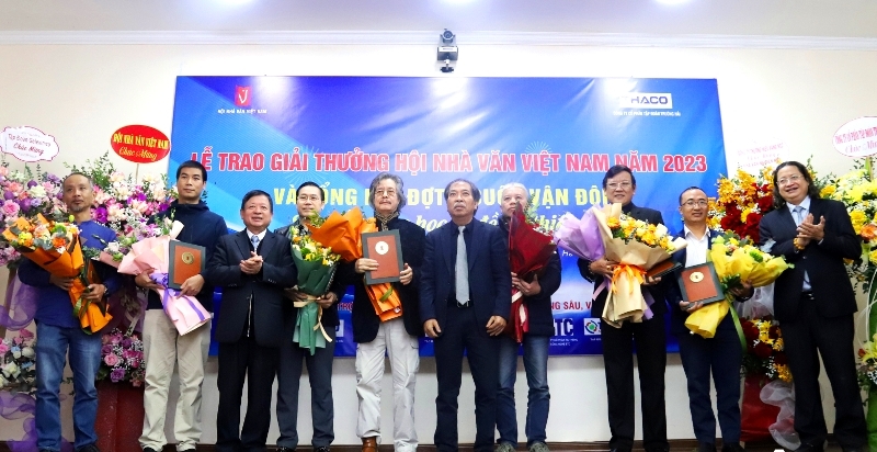 6 tác phẩm đoạt giải thưởng Hội Nhà văn Việt Nam năm 2023
