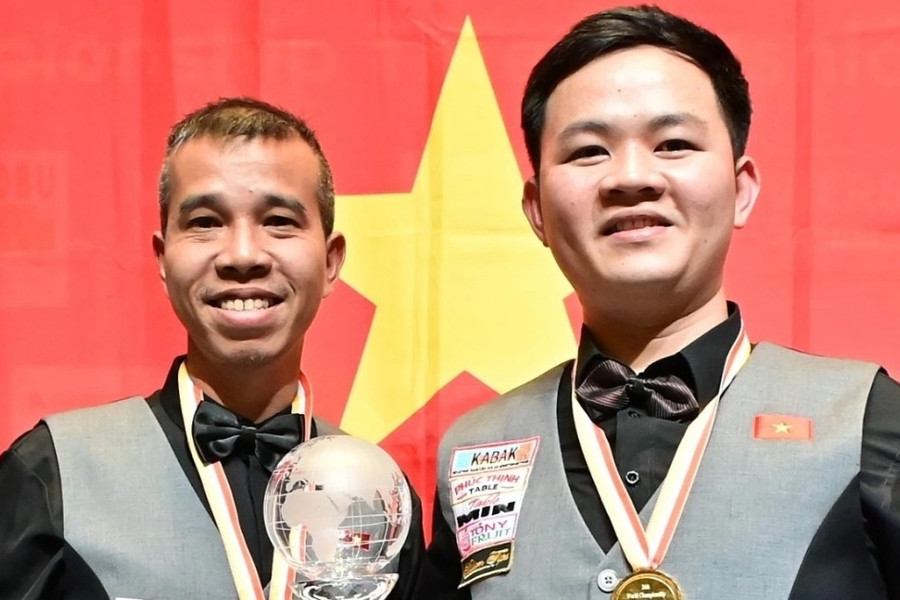 Việt Nam làm nên lịch sử, vô địch billiards đồng đội thế giới