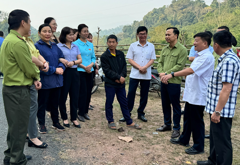 Giám sát thực hiện giao đất, giao rừng tại huyện Mường Nhé