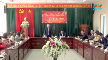 Bí thư Tỉnh ủy Trần Quốc Cường dự khai xuân Báo Điện Biên Phủ