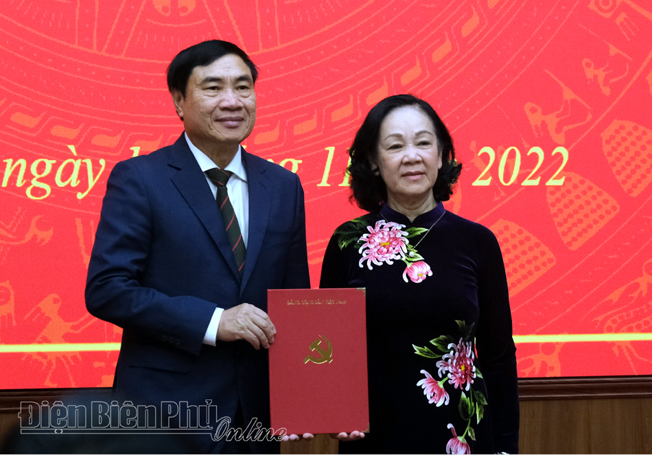 Điều động đồng chí Trần Quốc Cường giữ chức Bí thư Tỉnh ủy Điện Biên