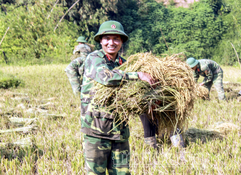 Ban CHQS huyện Mường Nhé với chức năng “Đội quân công tác”