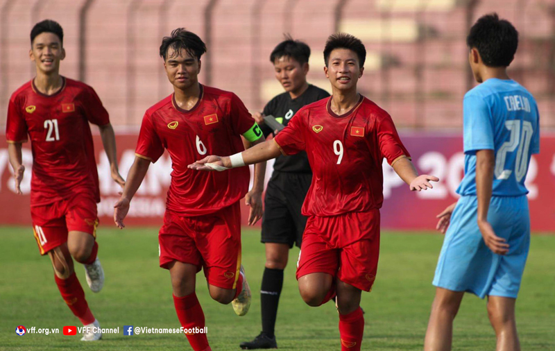 U16 Việt Nam vào bán kết Giải vô địch U16 Đông Nam Á 2022