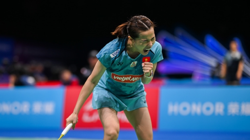 Tiếp nối kỳ tích, Nguyễn Thùy Linh lọt vào tứ kết giải Trung Quốc Masters 2023