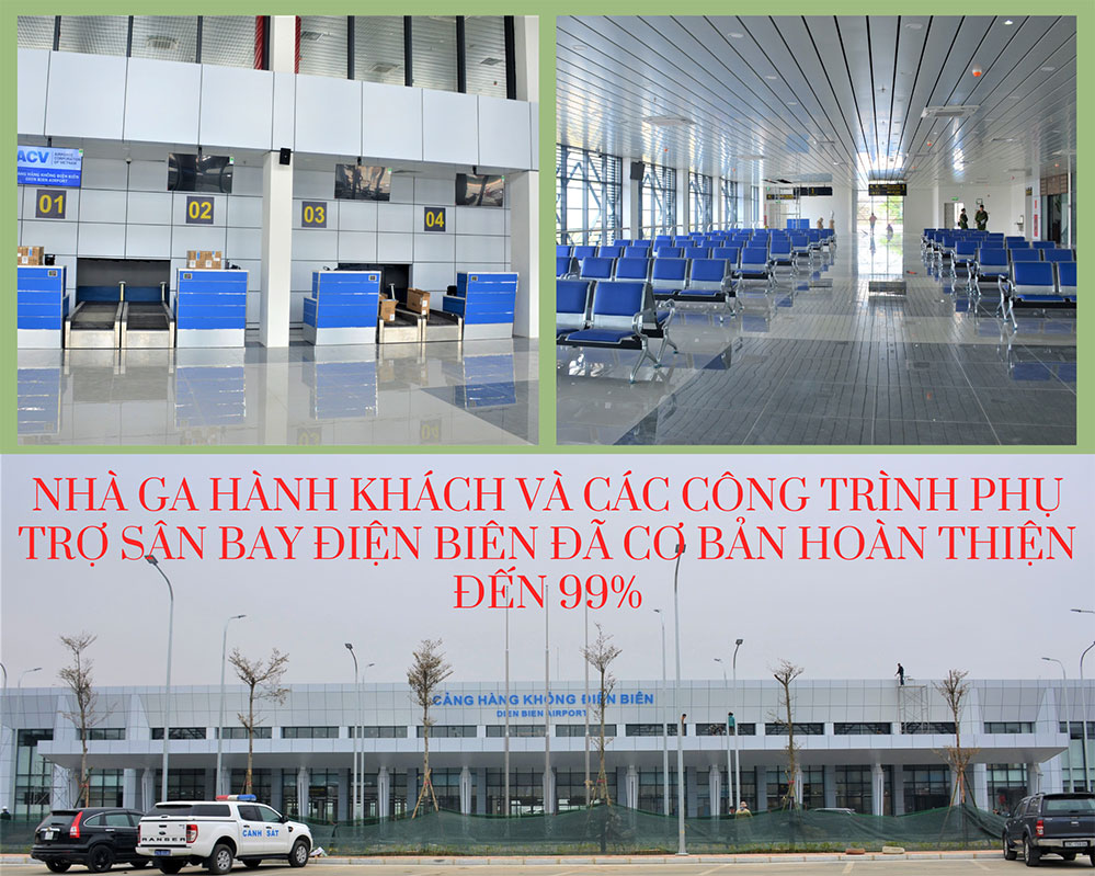 Tăng tốc tiến độ dự án sân bay Điện Biên
