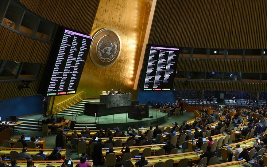 Xung đột Hamas-Israel: Đại hội đồng Liên hợp quốc thông qua nghị quyết kêu gọi ngừng bắn nhân đạo ngay lập tức ở Gaza