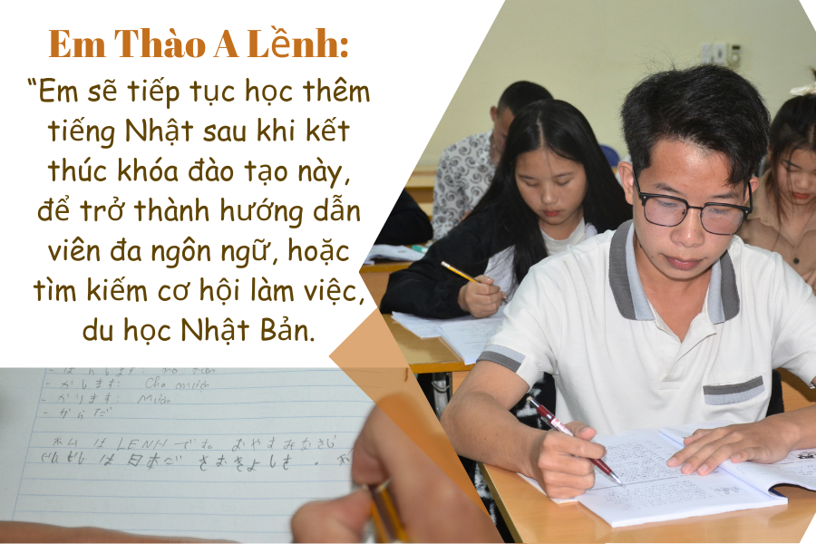Đào tạo tiếng Nhật cho sinh viên Điện Biên