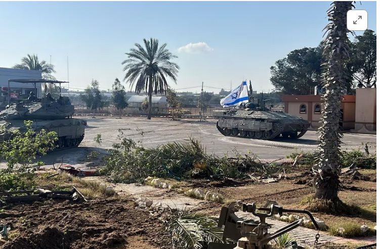 Quân đội Israel kiểm soát cửa khẩu biên giới Rafah giữa Gaza và Ai Cập